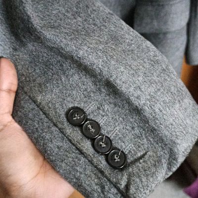 Korean Style Trench Coat Men Gray Loose Fit, Handsome Knee Length Jacket  For Spring And Fall From Pileilang, $46.17 | DHgate.Com