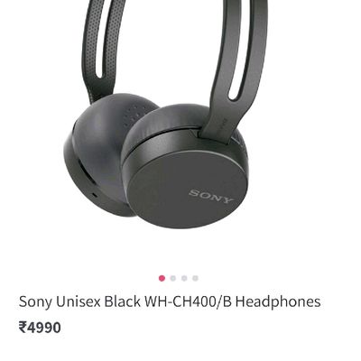 Headphones Speakers Sony Headphones WH CH400 Freeup