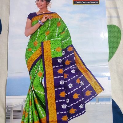 New launching Pure Cotton Saree