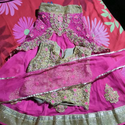 Fancy Girls Lehenga Choli - 10-11 Years at Rs 419/piece | Children Lehenga,  किड्स लहंगा - Pankaj Pan and Recharge Shop, Shirpur | ID: 2850970359991