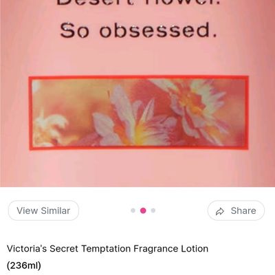 Victoria secret temptation fragrance lotion hot sale