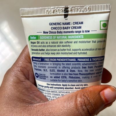 Face Moisturiser, Chicco Moisturizing Cream