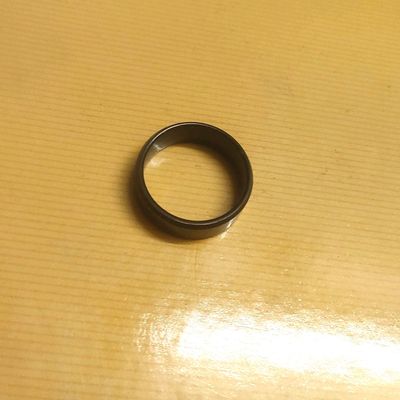 Titanium Black Matt Ring | 0120150 | Beaverbrooks the Jewellers