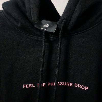 H & shop m black hoodie