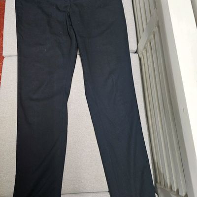 Cream Solid Spandex Cotton Men Brooklyn Fit Formal Trousers - Selling Fast  at Pantaloons.com
