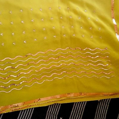 MANISHA SILK WEAVES Pure Ghicha Tussar Double Sided Temple Border Saree  With Ikkat Jari Woven Pallu in Pune at best price by Cg Lifestyle  Industries Private Limited - Justdial