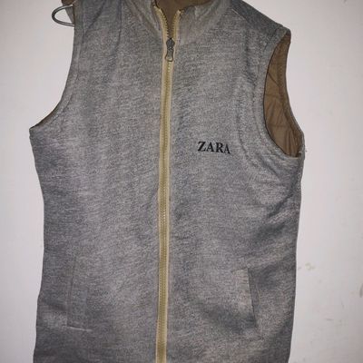 Zara man clearance sleeveless jacket