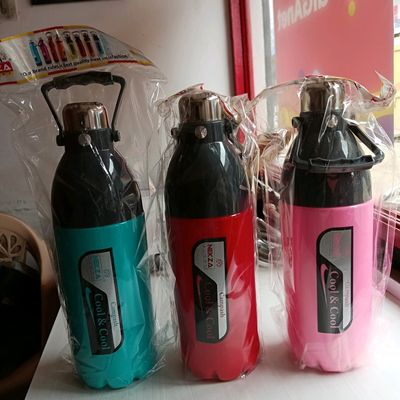 Insulated Squeeze Bottle Pink Sky Bottle