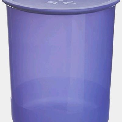 Tupperware canisters are available in different sizes. The giant