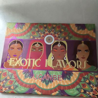  UCANBE EXOTIC FLAVORS Neon Eyeshadow Makeup Palette