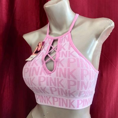 Bra, Pink Designer Padded Bra- New With Tag (Size-32-34