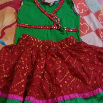 Buy Girls Navratri Pure CottonEmbroidered Chaniya Choli Dupatta for  Garba-Red Online @ NOZ2TOZ
