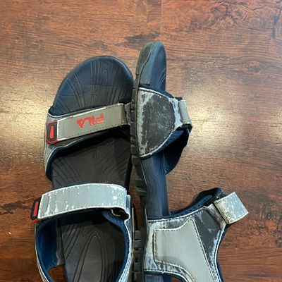 Amazon.com | Fila Men's Transition Athletic Sandal, Espresso/Black, 8 M US  | Sport Sandals & Slides