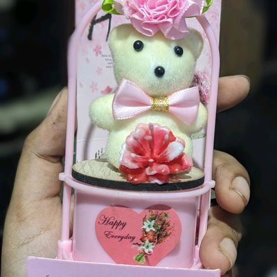 Showpieces & Idols  Cute Fluffy Teddy, Decorative Gift(Birthday
