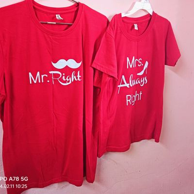 Our Stories Will Never End Couple T-Shirt – T Bhai