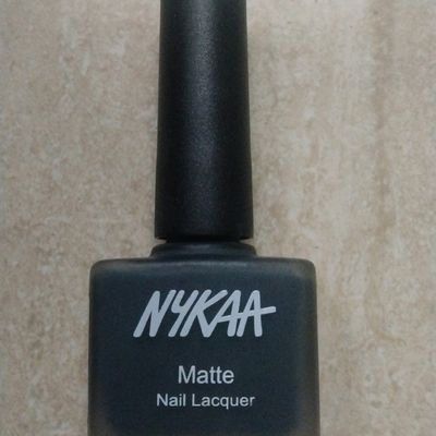 Nykaa Matte Nail Lacquer Review & Swatches – Confessions Of The Chubby  Twirler