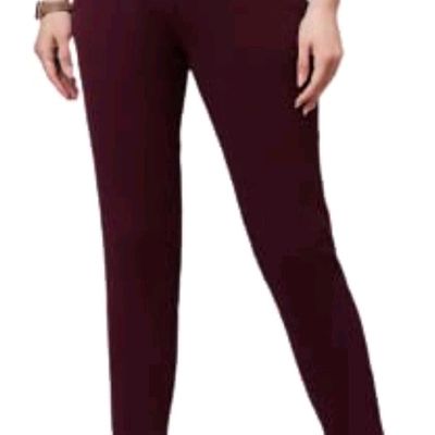 Wine Normal Fit Trousers