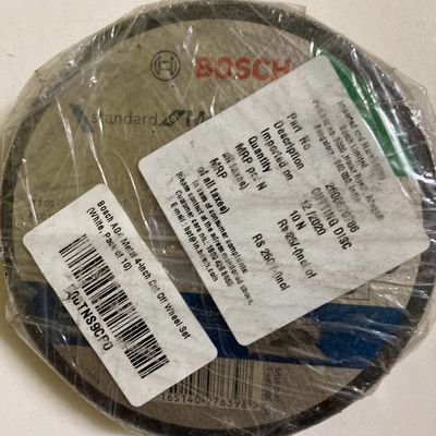 Bosch BI241 Metal 4-inch Grinding Wheel Set (Pack of 5) 