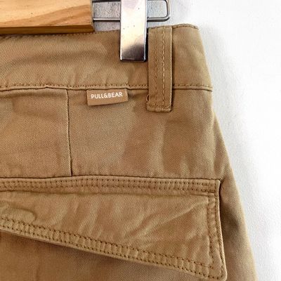 Combo : Set Of Two Light Brown & Black Premium Trousers