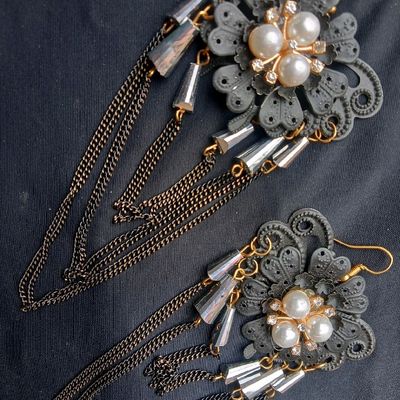 Order Black & Silver Earrings for Girls & Woman Online From ＡＬＷＩＹA,NEW DELHI-tmf.edu.vn