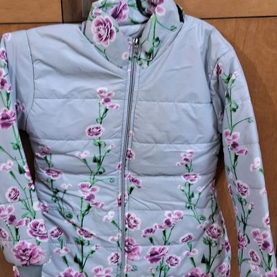 Girls Windbreaker Coat New Cute Flower Hooded Outwear for Baby Kids Clothes  Children Casual Jackets 4 6 8 9 10 12 Years Vestidos