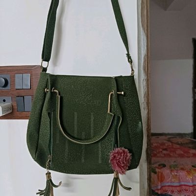 Green Large Multi-Strap Tote Bag | Vera Bradley