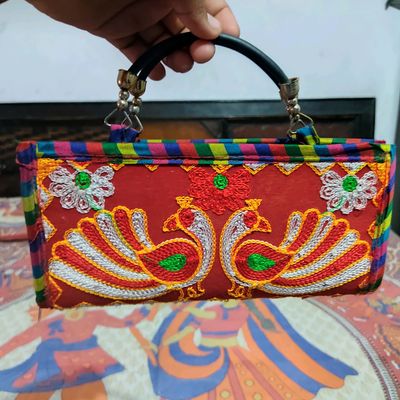 Buy Women beautiful Shoulder bags, Handbag for girls, Stylish bag for  everyday use Tote bag Peacock (Ethnic Peacock) at Amazon.in