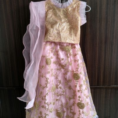 Buy Blue Pink Flower Lehenga Choli Set by PSPEACHES at Ogaan Market Online  Shopping Site