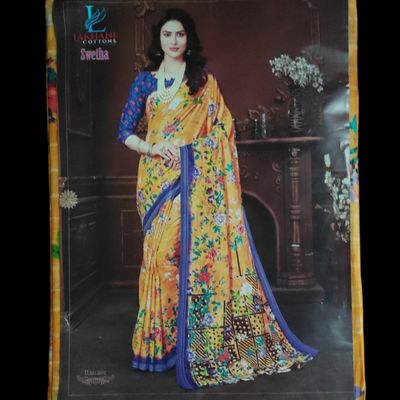 Buy brasso sarees wholesale price online via manufacturer from Surat market