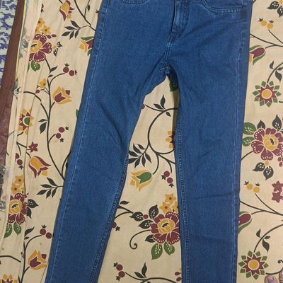 Jeans & Trousers, De Moza Dark Blue Jeans M size Ladies