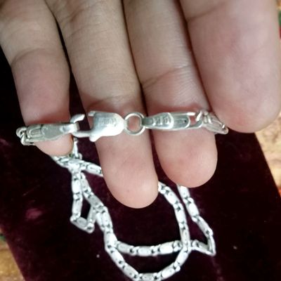 Genuine SILVER 925 Necklace & Alphabet Pendant (A~Z) (2 IN 1), Women's  Fashion, Jewelry & Organisers, Necklaces on Carousell