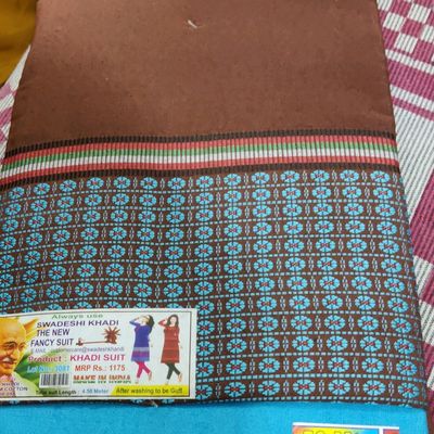 Swadeshi khadi handloom clearance cotton dress material