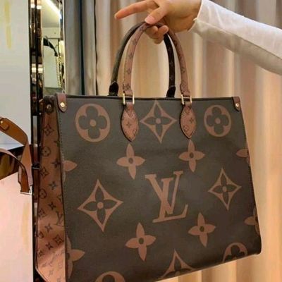 Handbags, 🆕️🔥Lv On The Go Tote Bag / With Dustcover/ Extra Charges For  Box