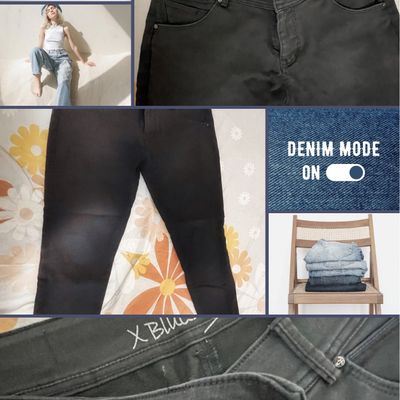 Buy Van Heusen Sport Men's Jeanos Slim Fit Casual Trousers  (8907355544390_VSTF515S08394_38W x 34 L_Dark Blue Solid) at Amazon.in
