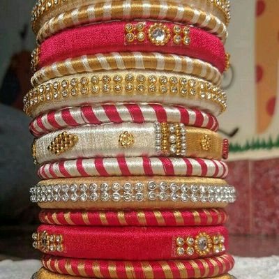 Beautiful clearance thread bangles