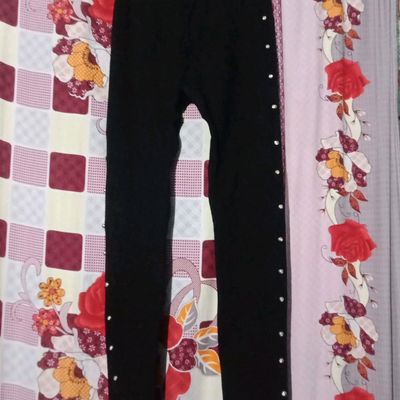 Jeans & Trousers, Trendy Black Jagins It's Very Soft And Comfortable