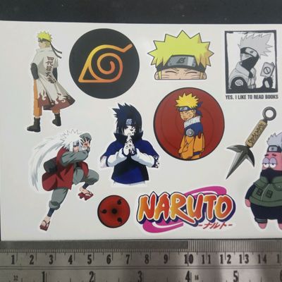Naruto Sticker Anime V2, Waterproof Vinyl
