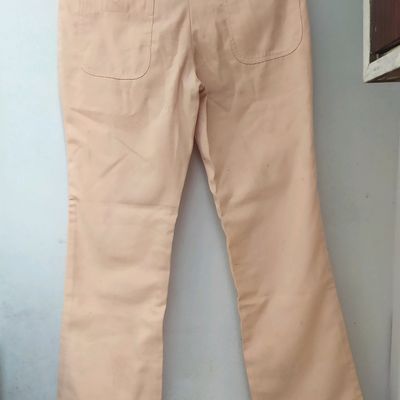 Get Basic Brown Bell Bottom Pants at ₹ 2090 | LBB Shop