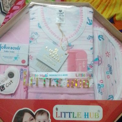 Buy Little Hub New Born 6 pcs Unisex Baby Gift Set at Amazon.in