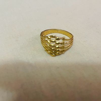Buy Peora Men Gold Plated Ring - Ring for Men 1034348 | Myntra