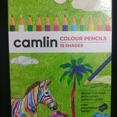 Office Supplies & Stationery, Limited Offer🔥Camlin Colour Pencils 12  Shades. 🤩Don't Miss This Offer💖