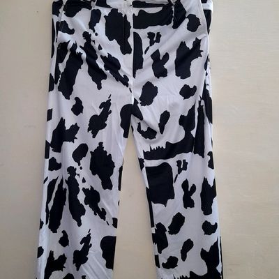 BDG High & Wide Jean - Cow Print | Urban Outfitters