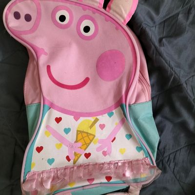 Buy DISNEY Kids Peppa Pig 3 Compartment Zip Closure School Bag | Shoppers  Stop