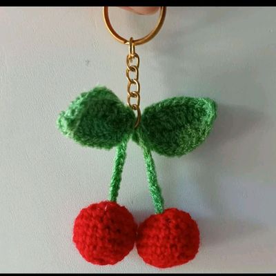 Cherry Keychain