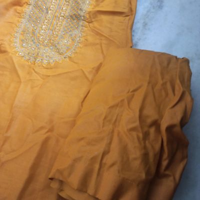 Yellow rehnuma store kurta