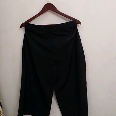 Mens Black Jeans Shorts Denim Capri Pants Relaxed Hip-Hop Baggy Loose  W30-W46 | eBay