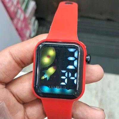 45mm (PRODUCT)RED Sport Band - M/L - Apple (IN)