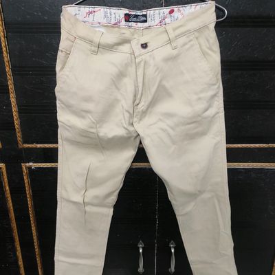 Buy Louis Philippe Navy Trousers online