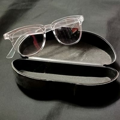 MonkStory Runway Acetate Unisex Sunglasses - Nerdy Tranparent