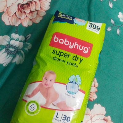 Babyhug Pro Bubble Care Premium Pant Style Diaper Medium - 54 Pieces